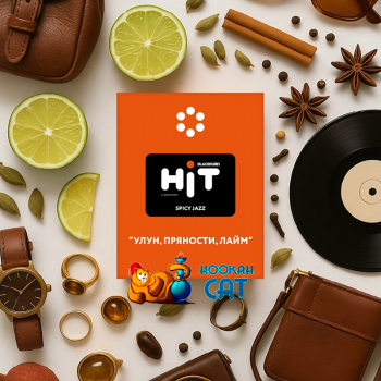 Заказать кальянный табак BlackBurn HIT Spicy Jazz (БлэкБерн Хит Улун Пряности Лайм) 30г онлайн с доставкой всей России